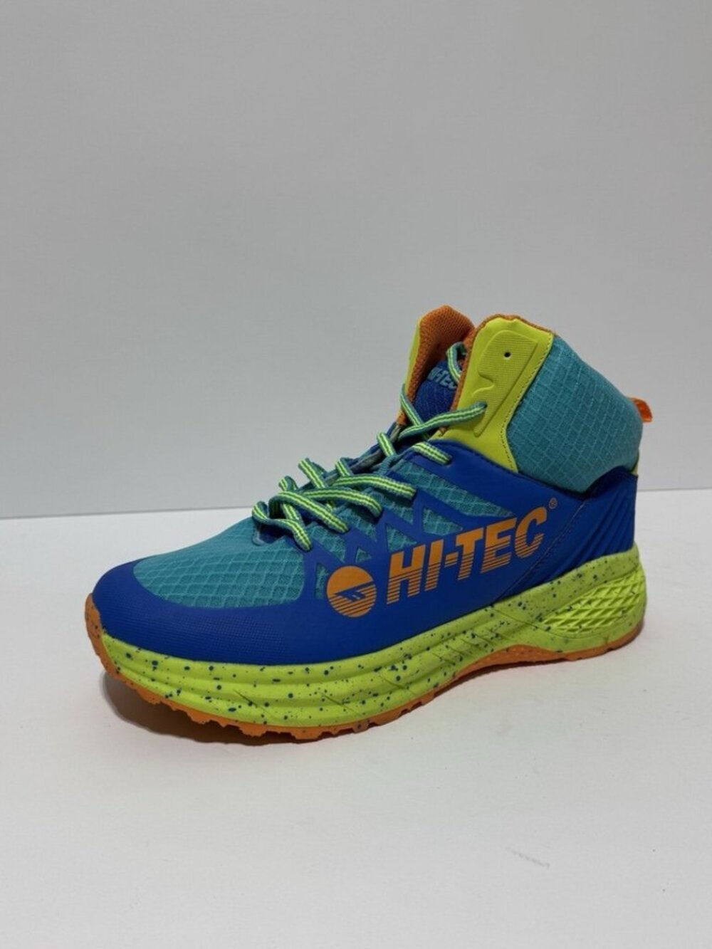 Hi-Tec Mens Destructor Logo Mid Trail Hiking Shoes Size 10.5 M